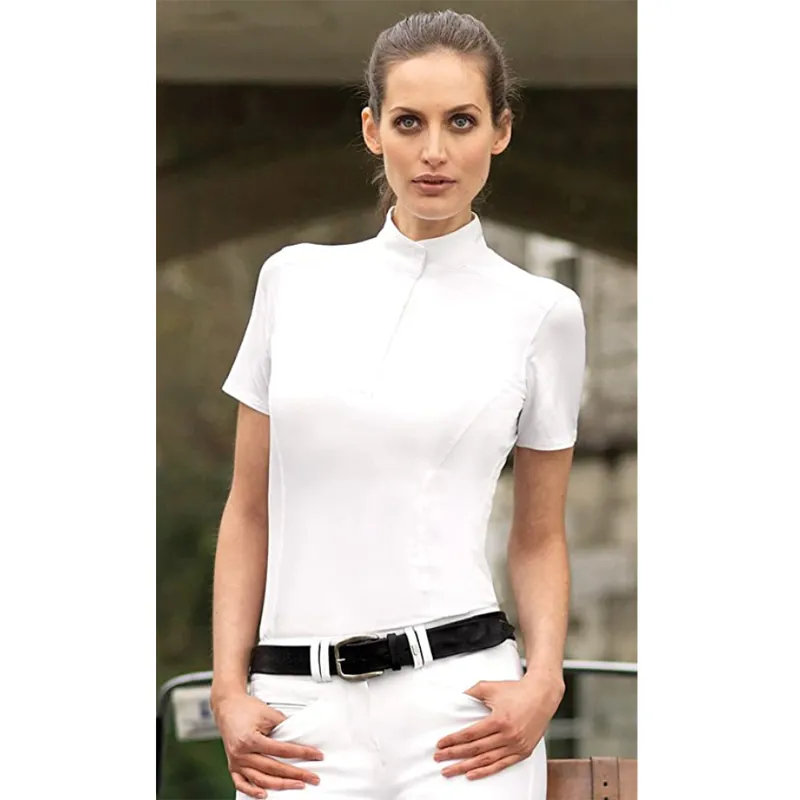 Tredstep Symphony Futura Competition Shirt Short Sleeved - White